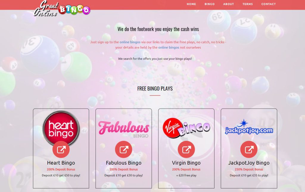 Great Online Bingo`s